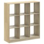 Estantería de madera de ingeniería roble Sonoma 102x32x108 cm by , Bookcases and shelves - Ref: Foro24-3307839, Price: 90,00 ...