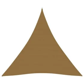Taupe gray HDPE sail awning 160 g/m² 3x3x3 m by vidaXL, Umbrellas - Ref: Foro24-311417, Price: 19,95 €, Discount: %