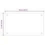 Salpicaderos de cocina 2 uds vidrio templado blanco 70x50 cm by , Kitchen tools and utensils - Ref: Foro24-3315784, Price: 73...