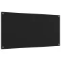 Küchenrückwände 2 Stück gehärtetes Glas schwarz 80x50 cm von , Küchengeräte und Utensilien - Ref: Foro24-3315799, Preis: 67,1...