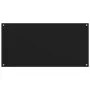 Salpicaderos de cocina 2 uds vidrio templado negro 80x60 cm by , Kitchen tools and utensils - Ref: Foro24-3315800, Price: 99,...