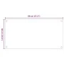 Salpicaderos de cocina 2 uds vidrio templado negro 80x60 cm by , Kitchen tools and utensils - Ref: Foro24-3315800, Price: 99,...