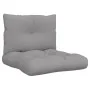 Cojines para sofá de palets 2 unidades tela gris by , Cushions for chairs and sofas - Ref: Foro24-360835, Price: 39,06 €, Dis...