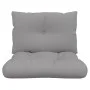 Cojines para sofá de palets 2 unidades tela gris by , Cushions for chairs and sofas - Ref: Foro24-360835, Price: 39,06 €, Dis...