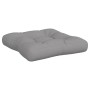 Cojines para sofá de palets 2 unidades tela gris von , Kissen für Stühle und Sofas - Ref: Foro24-360835, Preis: 45,62 €, Raba...