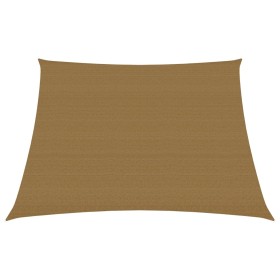 Taupe grey HDPE sail shade 160 g/m² 4/5x3 m by vidaXL, Umbrellas - Ref: Foro24-311435, Price: 33,61 €, Discount: %