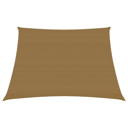 Toldo de vela HDPE gris taupe 160 g/m² 4/5x3 m de vidaXL, Sombrillas - Ref: Foro24-311435, Precio: 33,90 €, Descuento: %