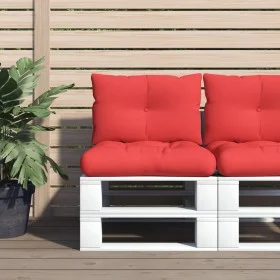 Cojines para palets 2 unidades tela rojo von , Kissen für Stühle und Sofas - Ref: Foro24-360840, Preis: 27,49 €, Rabatt: %
