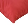 Cojines para palets 2 unidades tela rojo von , Kissen für Stühle und Sofas - Ref: Foro24-360840, Preis: 24,81 €, Rabatt: %