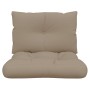 Cojines para palets 2 unidades tela gris taupé by , Cushions for chairs and sofas - Ref: Foro24-360842, Price: 54,76 €, Disco...