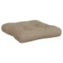 Cojines para palets 2 unidades tela gris taupé by , Cushions for chairs and sofas - Ref: Foro24-360842, Price: 44,18 €, Disco...
