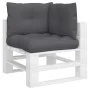 Cojines para paletss 3 unidades tela gris antracita by , Cushions for chairs and sofas - Ref: Foro24-360856, Price: 53,39 €, ...