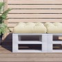 Cojín para sofá de palets tela crema 60x61,5x10 cm von , Kissen für Stühle und Sofas - Ref: Foro24-360880, Preis: 25,91 €, Ra...