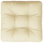 Cojín para sofá de palets tela crema 60x61,5x10 cm von , Kissen für Stühle und Sofas - Ref: Foro24-360880, Preis: 25,91 €, Ra...