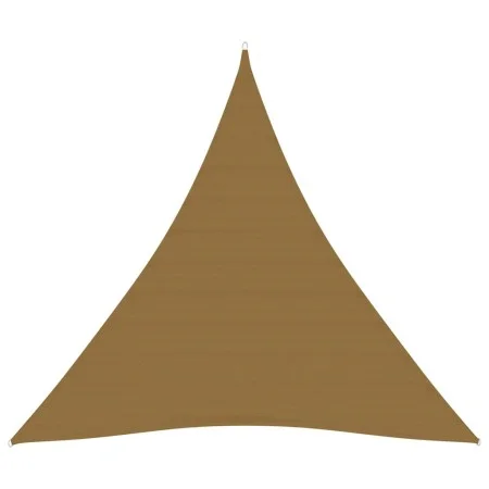 Taupe gray HDPE sail awning 160 g/m² 4.5x4.5x4.5 m by vidaXL, Umbrellas - Ref: Foro24-311425, Price: 27,16 €, Discount: %