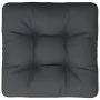 Cojín para palets tela negro 60x60x12 cm by , Cushions for chairs and sofas - Ref: Foro24-360454, Price: 33,30 €, Discount: %
