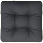 Cojín para palets tela negro 60x60x12 cm by , Cushions for chairs and sofas - Ref: Foro24-360454, Price: 34,05 €, Discount: %
