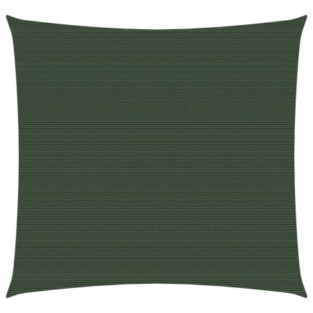Toldo de vela verde oscuro HDPE 160 g/m² 4,5x4,5 m de vidaXL, Sombrillas - Ref: Foro24-311442, Precio: 45,73 €, Descuento: %