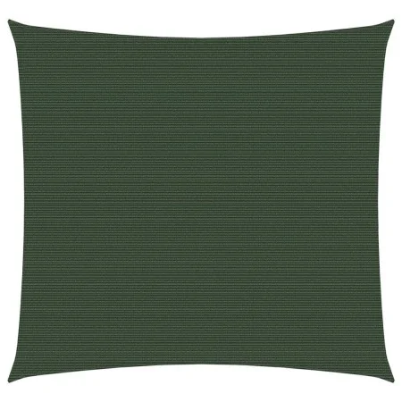Toldo de vela verde oscuro HDPE 160 g/m² 4,5x4,5 m de vidaXL, Sombrillas - Ref: Foro24-311442, Precio: 44,87 €, Descuento: %