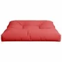 Cojín para sofá de palets de tela rojo 70x70x12 cm de , Cojines para sillas y sofás - Ref: Foro24-360475, Precio: 35,22 €, De...