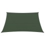 Toldo de vela verde oscuro HDPE 160 g/m² 4,5x4,5 m de vidaXL, Sombrillas - Ref: Foro24-311442, Precio: 45,73 €, Descuento: %