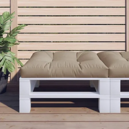 Kissen für Palettensofa aus grauem Taupe-Stoff 70x70x12 cm von , Kissen für Stühle und Sofas - Ref: Foro24-360477, Preis: 41,...