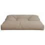 Cojín para sofá de palets de tela gris taupé 70x70x12 cm by , Cushions for chairs and sofas - Ref: Foro24-360477, Price: 40,4...