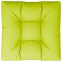 Cojín para sofá de palets de tela verde claro 70x70x12 cm by , Cushions for chairs and sofas - Ref: Foro24-360480, Price: 39,...