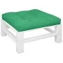 Cojín para sofá de palets de tela verde 80x80x12 cm by , Cushions for chairs and sofas - Ref: Foro24-360496, Price: 38,62 €, ...