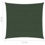 Toldo de vela verde oscuro HDPE 160 g/m² 4,5x4,5 m de vidaXL, Sombrillas - Ref: Foro24-311442, Precio: 44,87 €, Descuento: %
