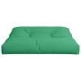 Cojín para sofá de palets de tela verde 80x80x12 cm by , Cushions for chairs and sofas - Ref: Foro24-360496, Price: 38,62 €, ...