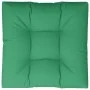 Cojín para sofá de palets de tela verde 80x80x12 cm by , Cushions for chairs and sofas - Ref: Foro24-360496, Price: 38,62 €, ...