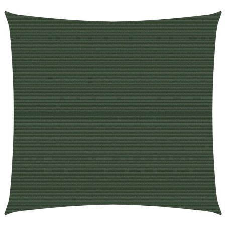 Dark green HDPE sail shade 160 g/m² 3.6x3.6 m by vidaXL, Umbrellas - Ref: Foro24-311440, Price: 34,41 €, Discount: %