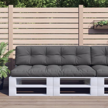 Palettenkissen, 2 Stück, in Anthrazitgrau. von , Kissen für Stühle und Sofas - Ref: Foro24-360821, Preis: 129,83 €, Rabatt: %