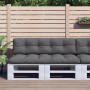 Palettenkissen, 2 Stück, in Anthrazitgrau. von , Kissen für Stühle und Sofas - Ref: Foro24-360821, Preis: 129,83 €, Rabatt: %