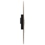 Reloj de pared con escalas y agujas luminosas marrón Ø30 cm by , Wall clocks - Ref: Foro24-4008404, Price: 13,47 €, Discount: %