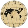 Reloj de pared de madera de ingeniería amarillo y negro Ø50 cm by , Wall clocks - Ref: Foro24-4008406, Price: 47,63 €, Discou...