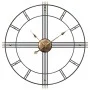 Reloj de pared de hierro negro Ø60 cm by , Wall clocks - Ref: Foro24-4008410, Price: 58,04 €, Discount: %