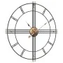 Schwarze Eisen-Wanduhr Ø60 cm von , Wanduhren - Ref: Foro24-4008410, Preis: 58,04 €, Rabatt: %