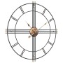 Schwarze Eisen-Wanduhr Ø60 cm von , Wanduhren - Ref: Foro24-4008410, Preis: 59,31 €, Rabatt: %