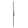 Schwarze Eisen-Wanduhr Ø60 cm von , Wanduhren - Ref: Foro24-4008410, Preis: 59,31 €, Rabatt: %