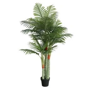 Palmera artificial con 3 troncos PP verde 180 cm by , Trees - Ref: Foro24-4010675, Price: 128,11 €, Discount: %