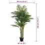 Palmera artificial con 3 troncos PP verde 180 cm by , Trees - Ref: Foro24-4010675, Price: 128,11 €, Discount: %