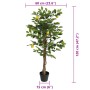 Limonero artificial con 3 troncos PP verde 120 cm by , Trees - Ref: Foro24-4010677, Price: 91,06 €, Discount: %