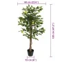 Limonero artificial con 3 troncos PP verde 120 cm by , Trees - Ref: Foro24-4010677, Price: 78,15 €, Discount: %