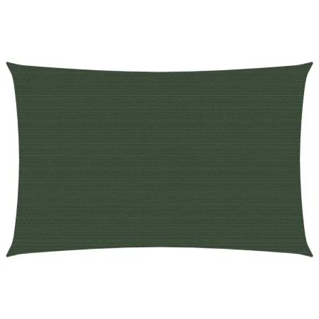 Sail awning dark green HDPE 160 g/m² 2x4.5 m by vidaXL, Umbrellas - Ref: Foro24-311450, Price: 28,39 €, Discount: %