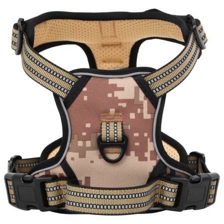 Arnés para perros con bandas reflectantes ajustables marrón XL by , Dog products - Ref: Foro24-4013378, Price: 17,36 €, Disco...