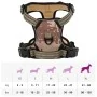 Hundegeschirr mit verstellbaren reflektierenden Bändern in Braun, Größe XL. von , Hundeprodukte - Ref: Foro24-4013378, Preis:...