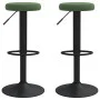 Taburetes de cocina 2 unidades terciopelo verde oscuro de , Taburetes de cocina - Ref: Foro24-333146, Precio: 93,50 €, Descue...