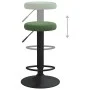 Küchenhocker, 2 Stück, dunkelgrünes Samtgewebe von , Küchenhocker - Ref: Foro24-333146, Preis: 93,50 €, Rabatt: %